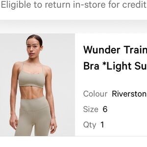 Wunder Train Strappy Racer Bra